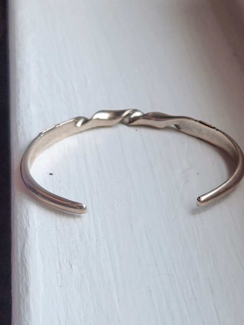 STERLING 14K RODERICK & MARILYN TENORIO CAROLYN POLLACK RELIOS CUFF BRACELET - Picture 8 of 12